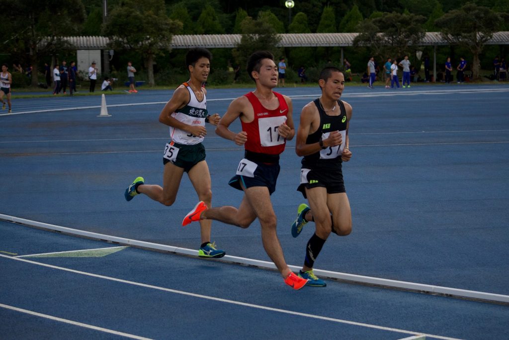 2018-07-07 順大記録会 5000m 4組 00:15:07.78